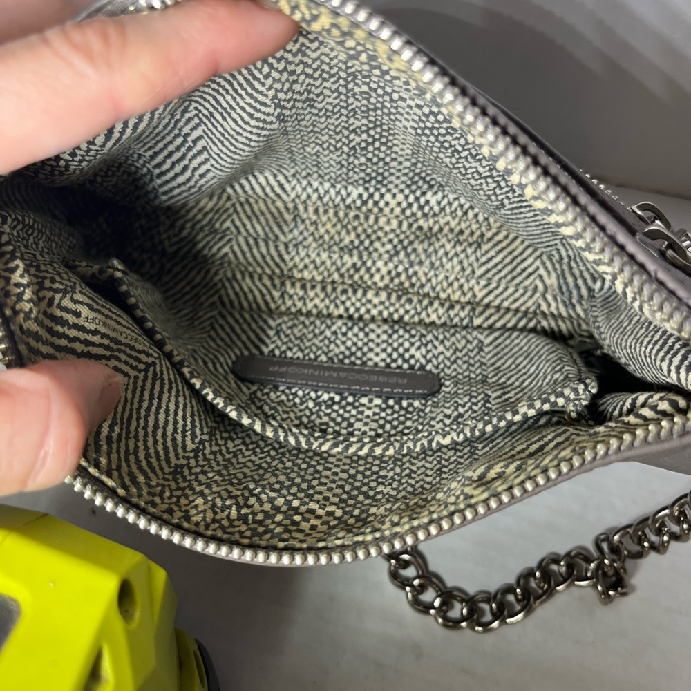 Rebecca Minkoff Mini Crossbody Bag Gray - Picture 12 of 12